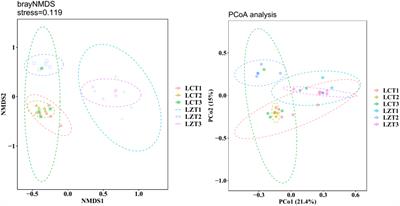 Differences in rhizosphere soil fungal communities of wild and cultivated Paeonia ludlowii species